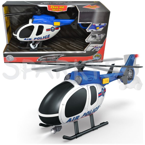 CITY SERVICE CAR - 1:14 Policajný vrtuľník                    