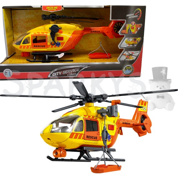 CITY SERVICE CAR - 1:12 Záchranársky vrtuľník                    