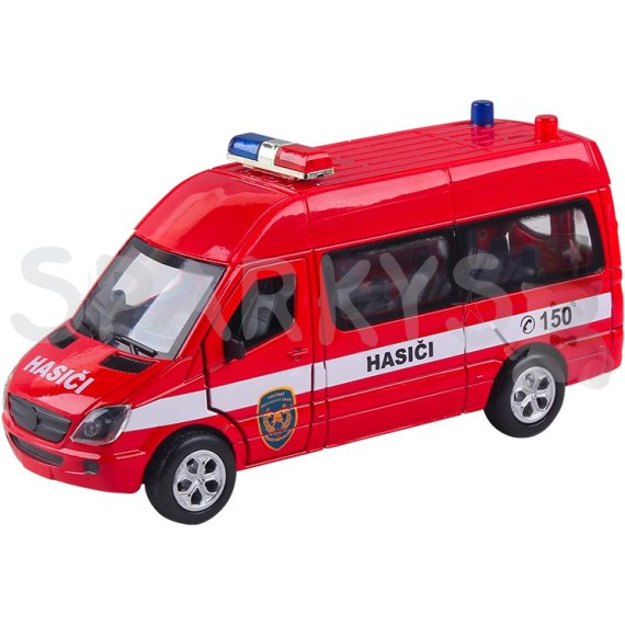Záchranári 1:32 Hasiči Mercedes-Benz - bez obalu                    