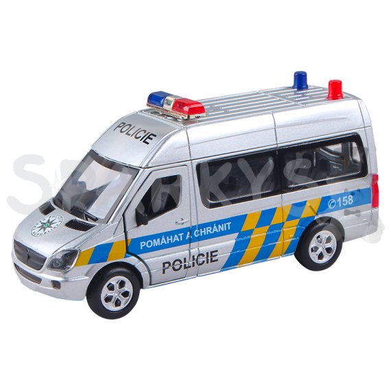Záchranári 1:32 Česká Polícia - Pomáhať a chrániť Mercedes-Benz - bez obalu                    