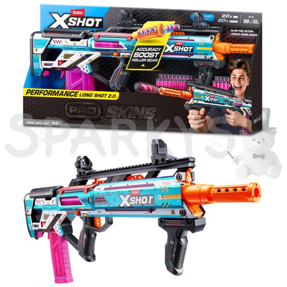 X-SHOT Skins Pre Longshot 2.0 - 40 šípok                    