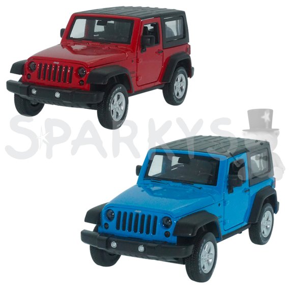 Kovový model - 1:32 Jeep Wrangler                    