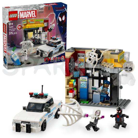 LEGO® Marvel 76311 Spider-Verse: Miles Morales vs. Fľak                    