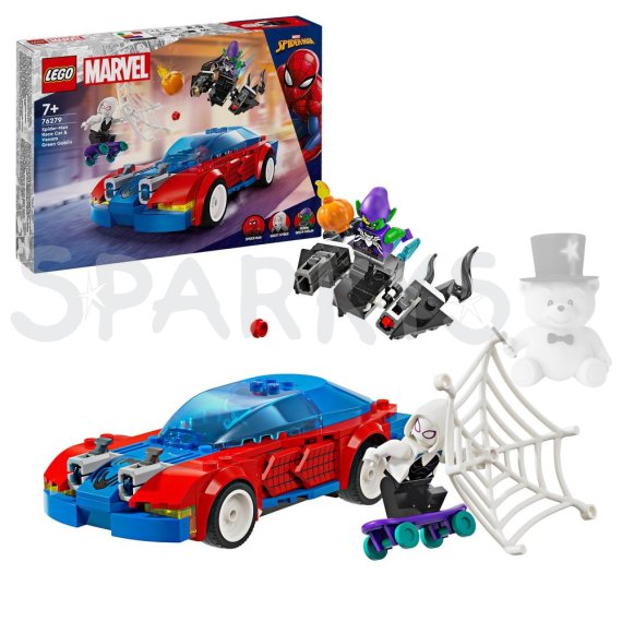LEGO® Marvel 76279 Spider-Manovo závodné auto a Venom Zelený goblin                    