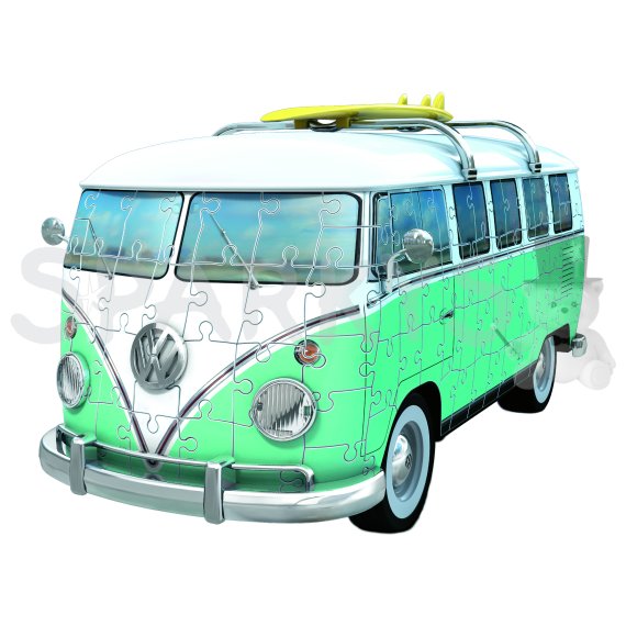 3D Puzzle - Iconics: Volkswagen T1 Chrome                    