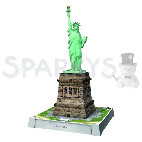 3D Puzzle - Iconics: Socha slobody (Nočná edícia)                    