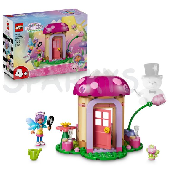 LEGO® Gabinin kúzelný domček 11212 Záhradný domček Víly mačičky                    