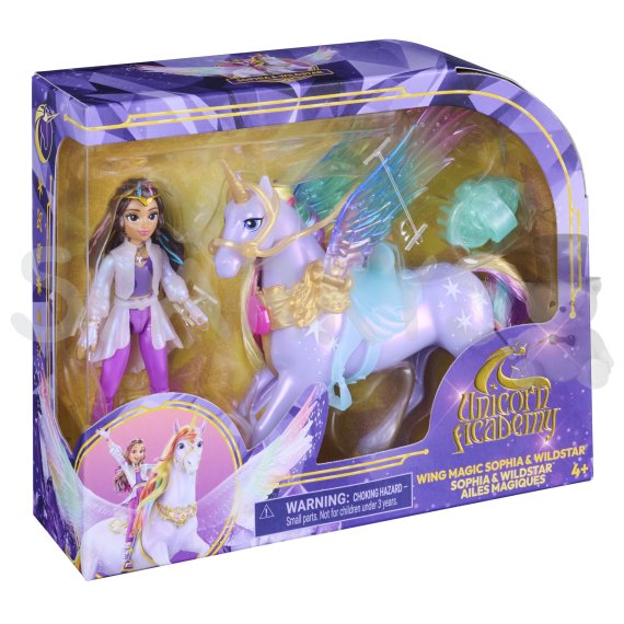 Unicorn Academy Čarovné krídla Wildstar &amp; Sofia 11 cm                    