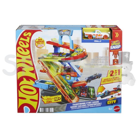 Hot Wheels City Garáž Stunt Garage                    