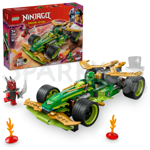 LEGO® NINJAGO® 71828 Lloydovo závodné auto s naťahovacím motorom                    