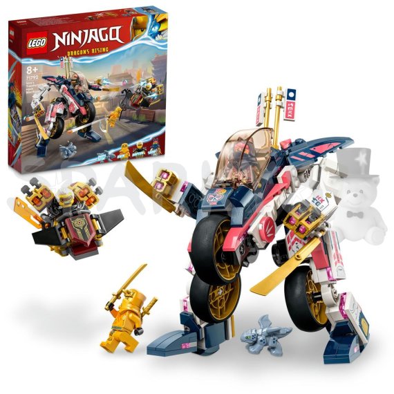 LEGO® NINJAGO® 71792 Sora a jej transformačný motorobot                    