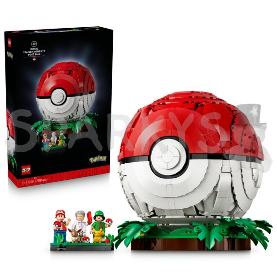 LEGO® Pokémon™ 72154 Poké Ball s ikonickými momentmi Trénerov                    