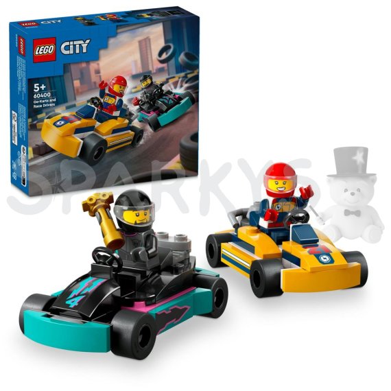 LEGO® City 60400 Motokáry s vodičmi                    