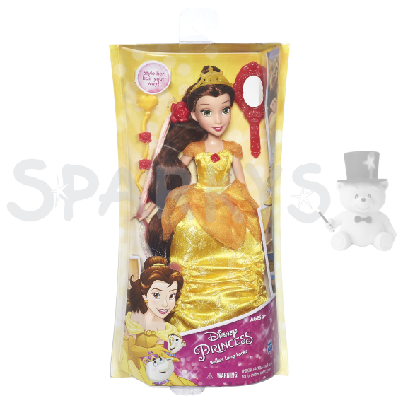 Disney Princess Panenka s vlasovými doplňky - 2 druhy                    