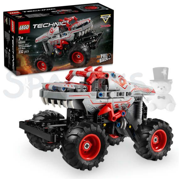 LEGO® Technic 42200 Monster Jam™ ThunderROARus™ s naťahovacím motorom                    