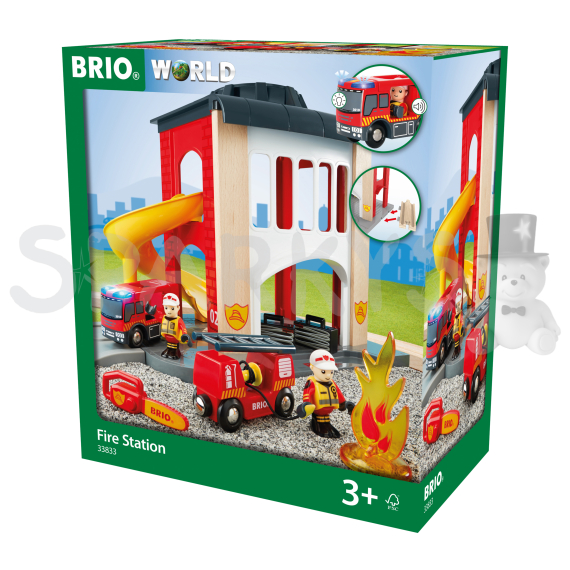 BRIO Požární stanice - více druhů                    