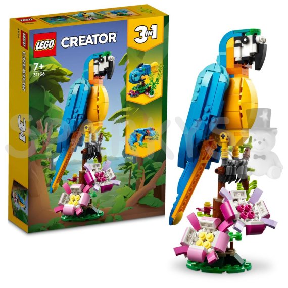LEGO® Creator 3 v 1 31136 Exotický papagáj                    