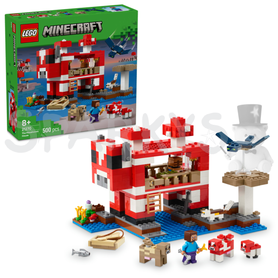 LEGO® Minecraft® 21270 Krávomorský domček                    