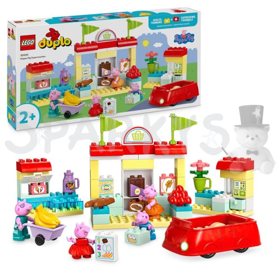 LEGO® DUPLO® 10434 Prasiatko Peppa a supermarket                    