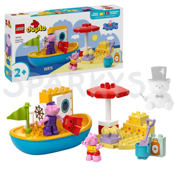 LEGO® DUPLO® 10432 Prasiatko Peppa a výlet na loďke                    