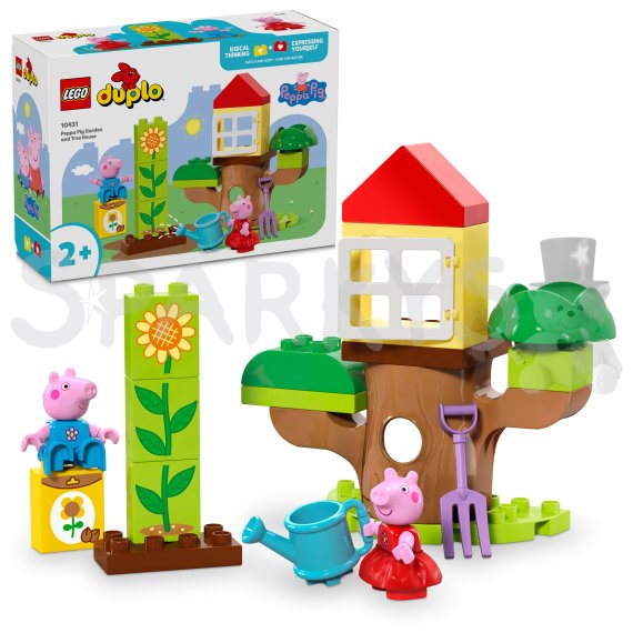 LEGO® DUPLO® 10431 Prasiatko Peppa – záhrada a dom na strome                    