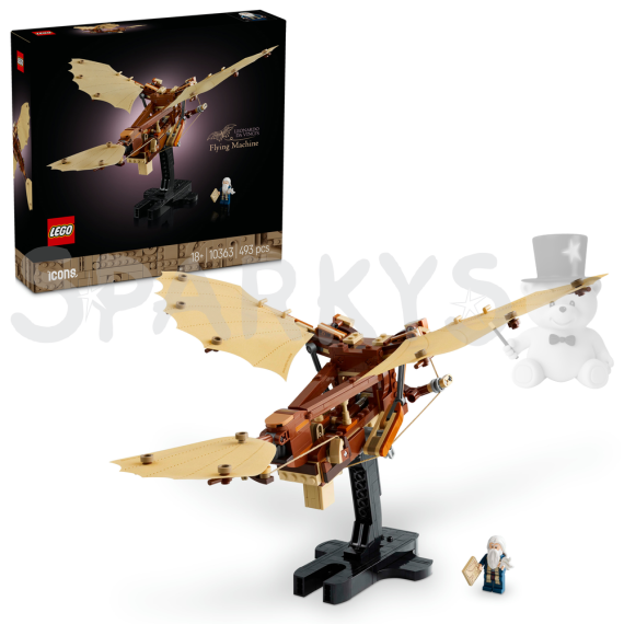 LEGO® Icons 10363 Lietajúci stroj Leonarda da Vinciho                    