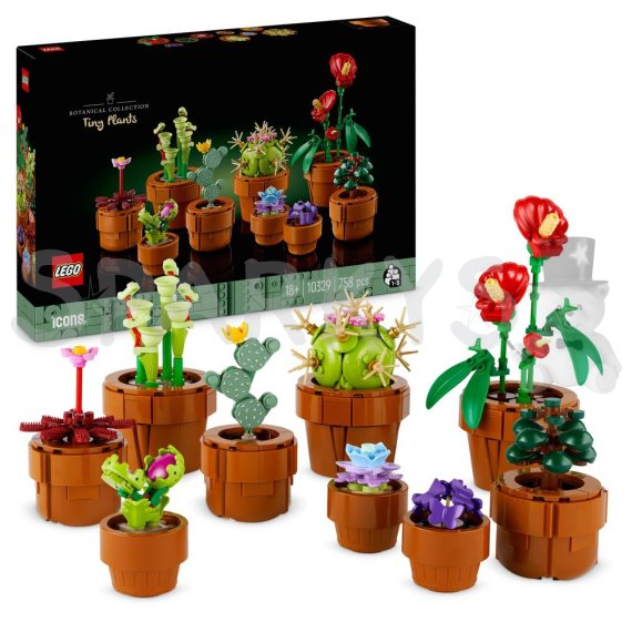LEGO® Botanicals 10329 Miniatúrne rastliny                    