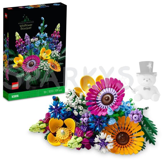 LEGO® Botanicals 10313 Kytica lúčneho kvetu                    