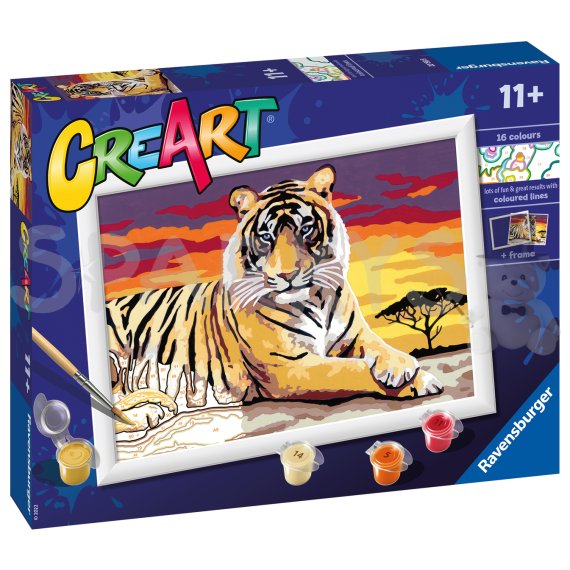 Ravensburger CreArt Majestátny tiger                    