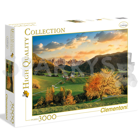 Clementoni - Puzzle 3000 Alpy                    