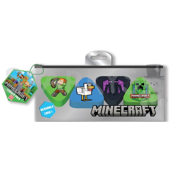 Minecraft SET Gum - Postavy (4 ks)                    