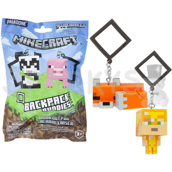 Minecraft - Backpack Buddies - prívesok - náhodný výber, 1ks                    