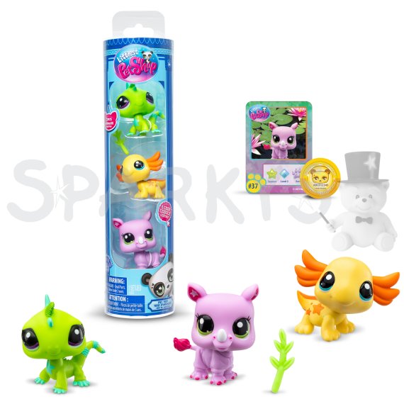 Littlest Pet Shop 3 figúrky                    