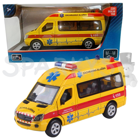 Záchranáři 1:32 Ambulance ZZS Mercedes-Benz                    