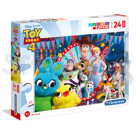 Clementoni - Puzzle Maxi 24 Toy Story 4                    