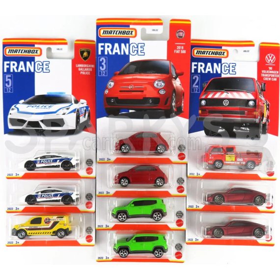 Matchbox tie najlepšie francúzske angličáky - viac druhov                    