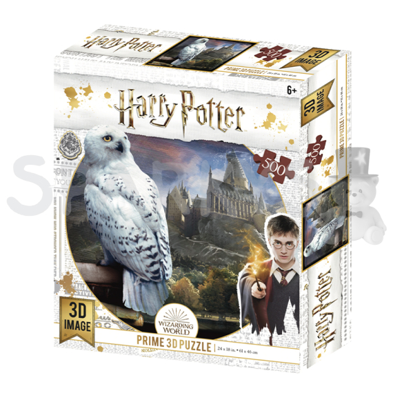 PRIME 3D PUZZLE - Harry Potter - Hedvika 500 dílků                    