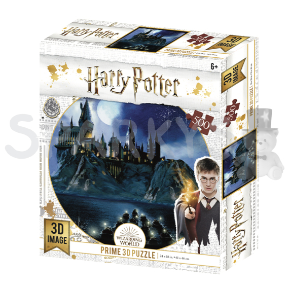 PRIME 3D PUZZLE - Harry Potter - Hogwarts 500 dílků                    