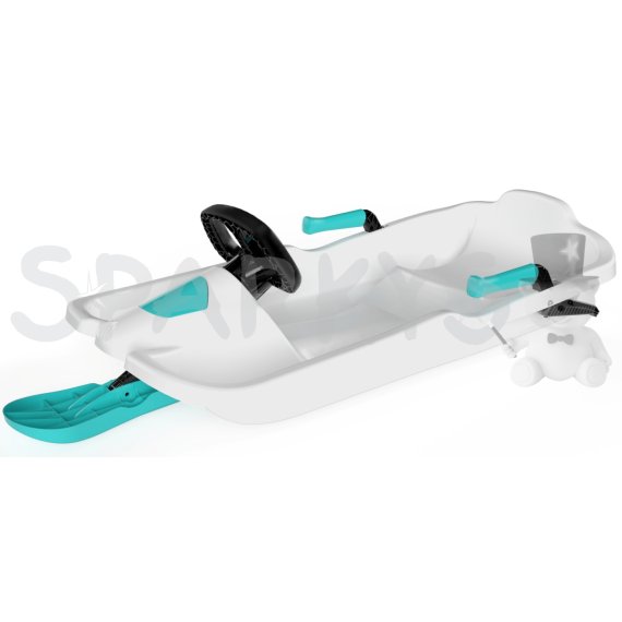 PLASTKON - Riaditeľný bob Skipper titan ice                    