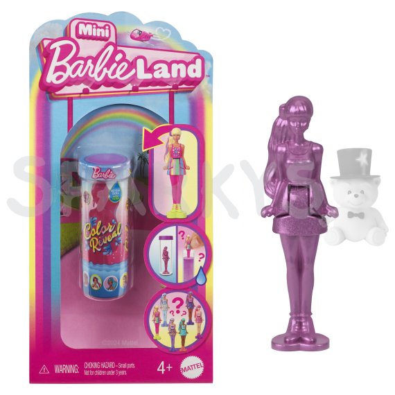 Barbie Mini BARBIELAND Color Reveal BÁBIKA viac druhov                    