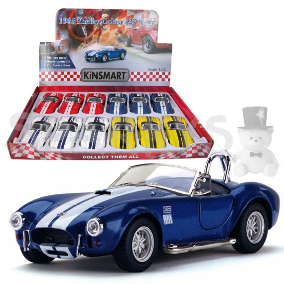 Kovový model - Shelby Cobra 427 S/C 1965 - viac druhov                    