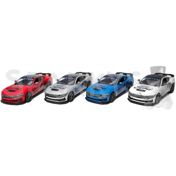 Kovový model - Ford Mustang Dark Horse 2024 (Livery) - viac druhov                    