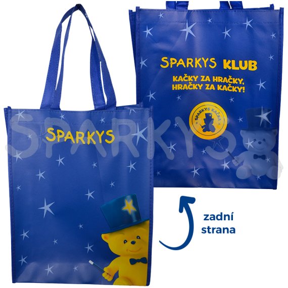 Látková taška SPARKYS - malá 30x38                    