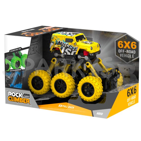 Auto Graffiti Crawler 6WD 1:43 na spätný chod                    