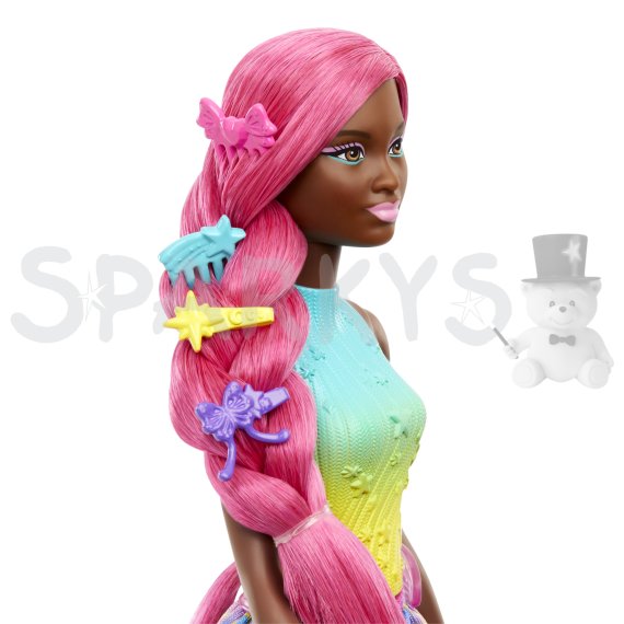 Barbie Rozprávková bábika s dlhými vlasmi - víla jednorožec                    