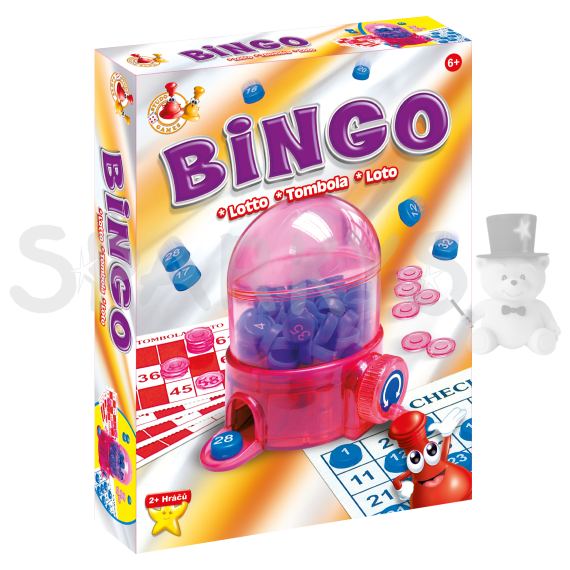 STUDO GAMES - Bingo - cestovní hra                    