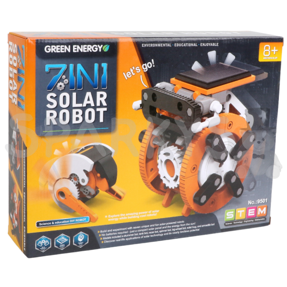 7v1 Solárny robot                    
