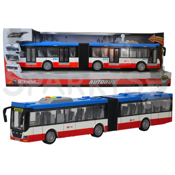 CITY SERVICE CAR - Autobus kĺbový na zotrvačník                    