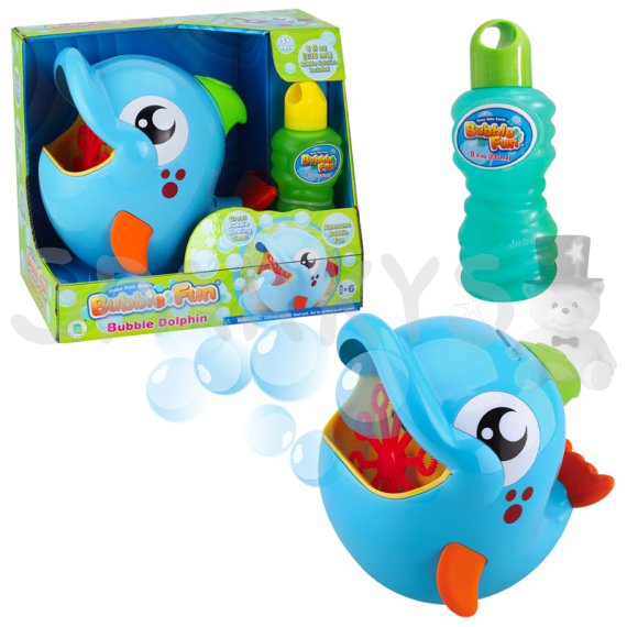 Bubble Fun Stroj na bubliny Delfín s náplňou 236 ml                    