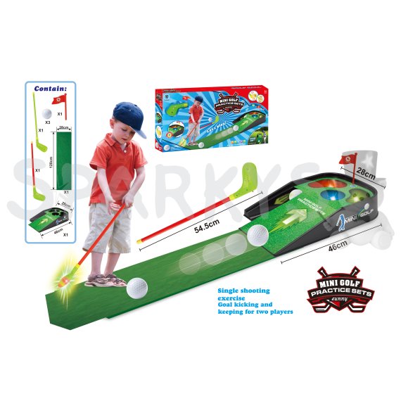 Mini golfový set s efektmi                    